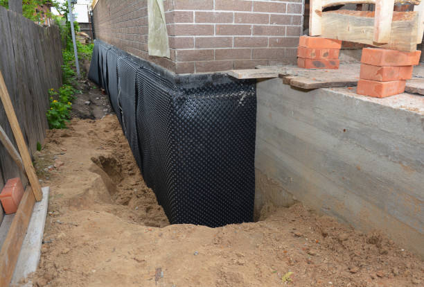 SJ Waterproofing Pros technician performing targeted Foundation Crack Repair assessment in Ogdensburg, NJ